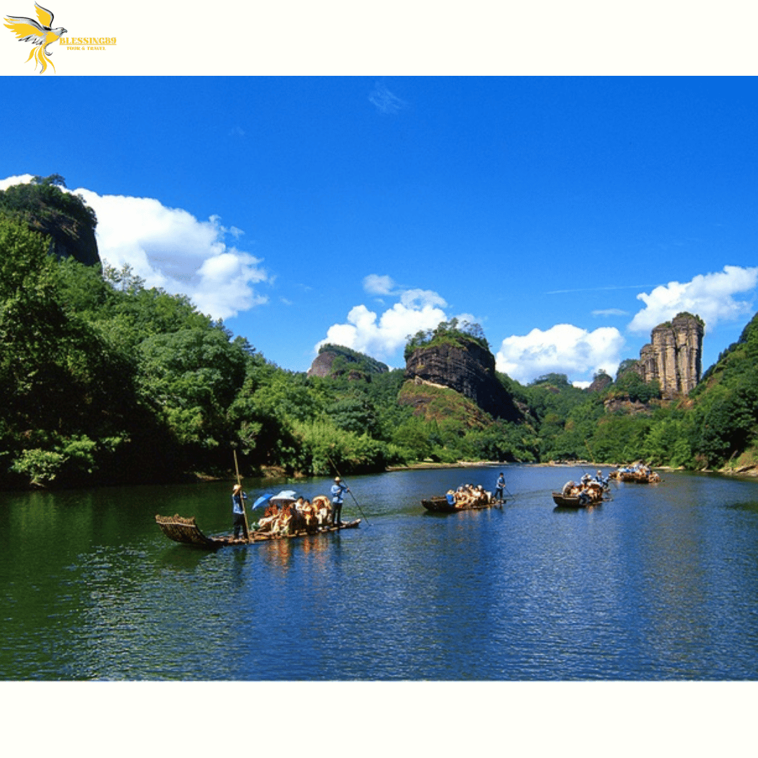 8D6N LUSHLY WUYISHAN - WANGXIAN VALLEY TOUR