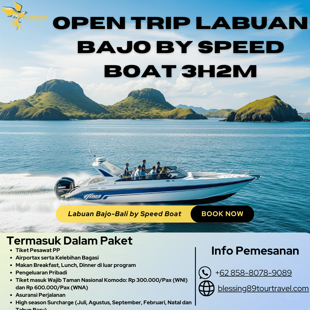 Open Trip Labuan Bajo By Speed Boat