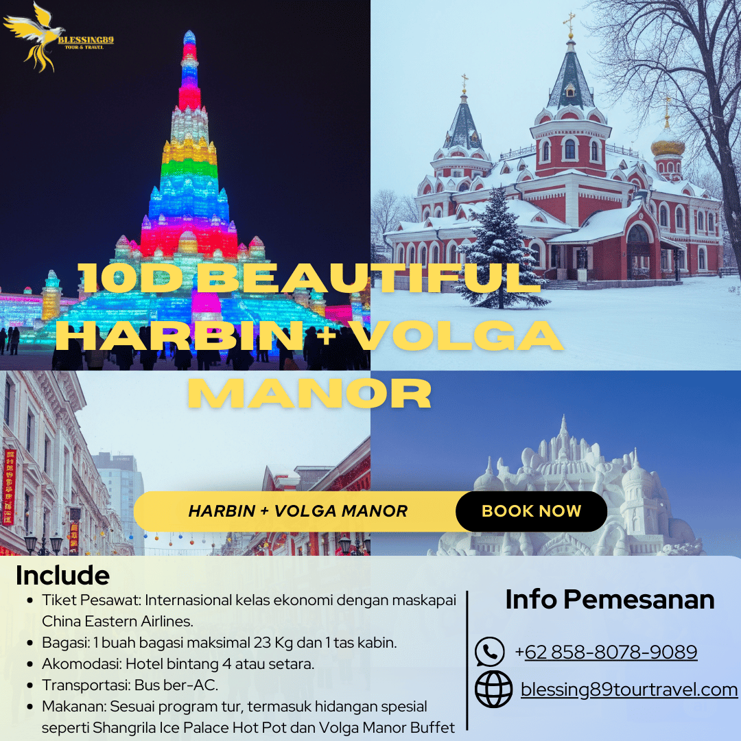 10 Day Beatiful Harbin + Volgar Manor