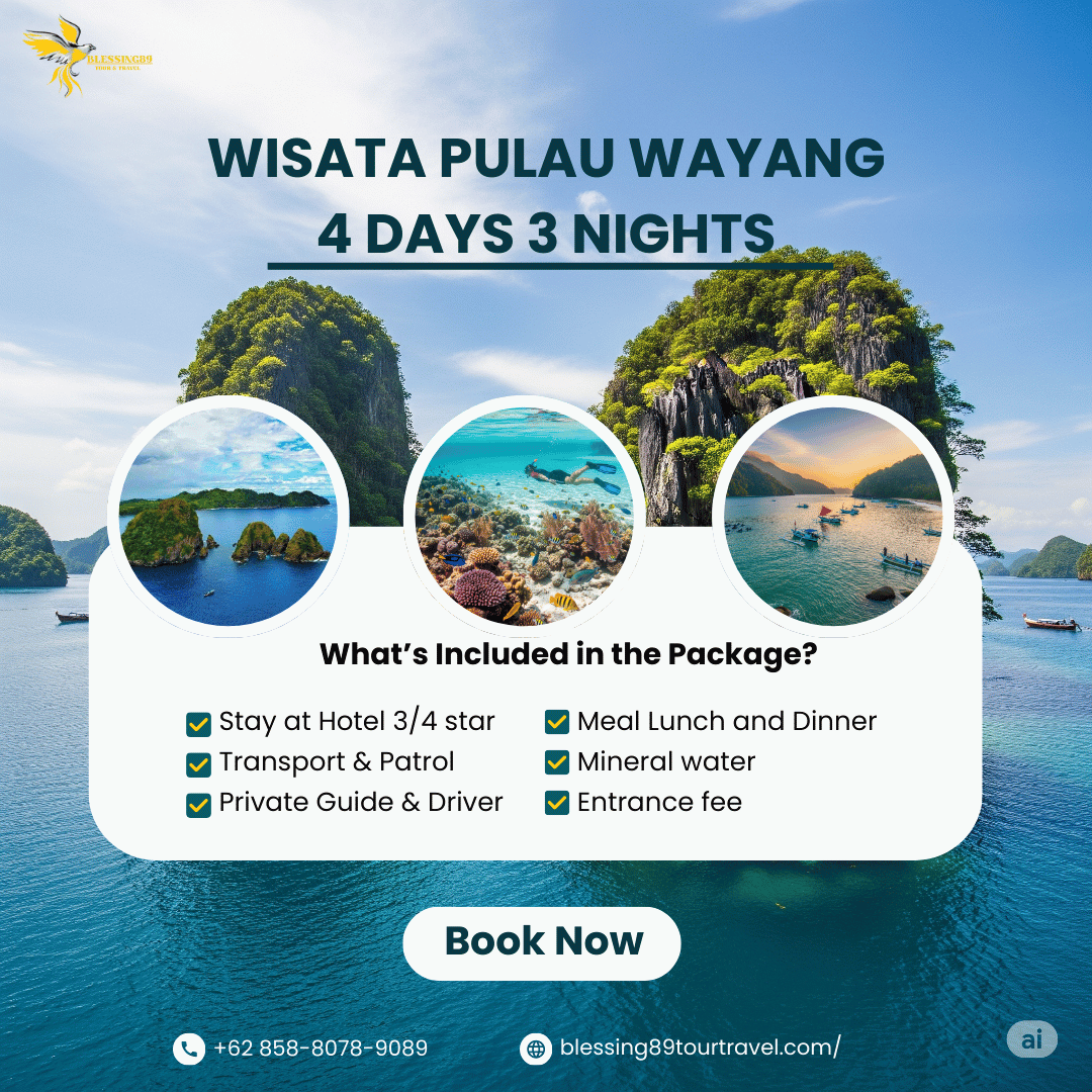 Wisata Lampung Pulau Wayang 4D 3N