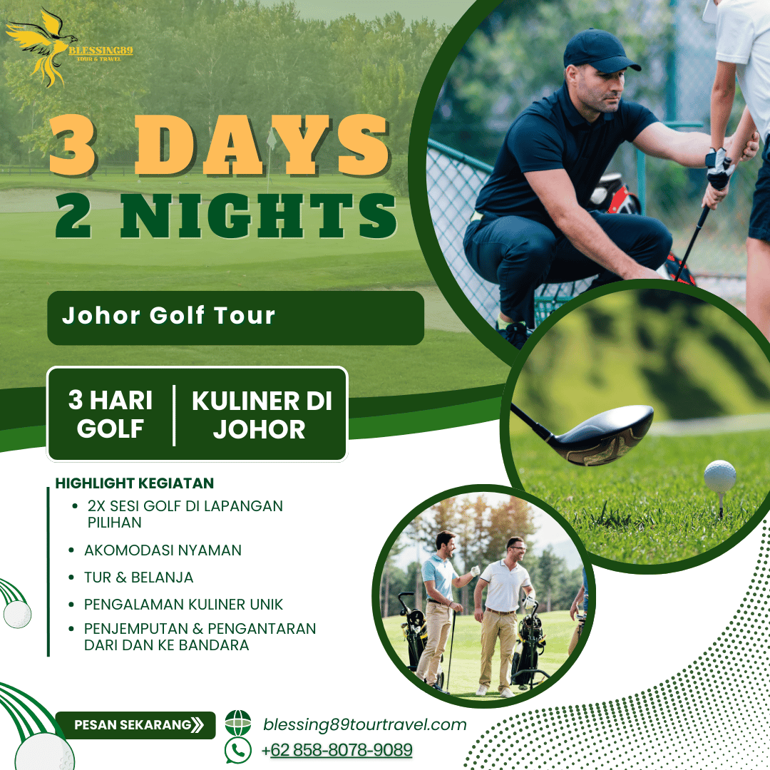 3 Days 2 Nights Johor Golf Tour
