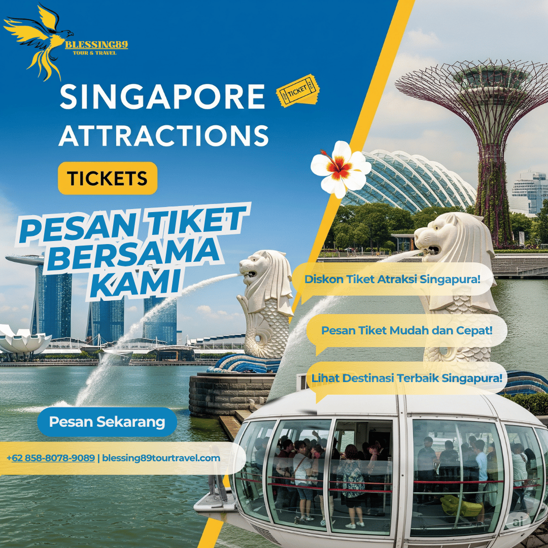 Tiket Atraksi Singapura