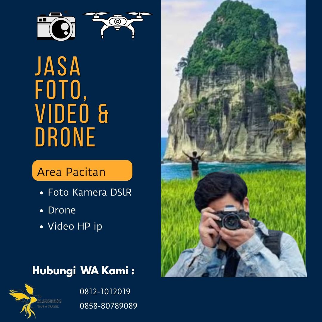 Jasa Foto Video Drone Pacitan